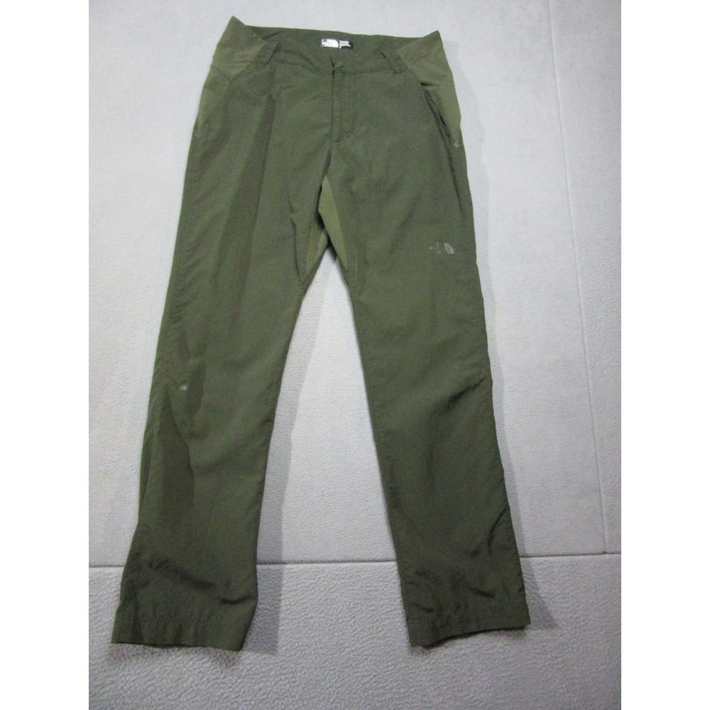 The North Face Pants Mens 32 Green Stretch Panel Technical Hiking Outdoor